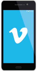 Vimeo Smartphone Display